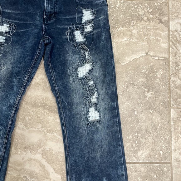 CJ Black Mens Boot Flex Stretch Distress Sz‎ 32 x 32 - Picture 3 of 11